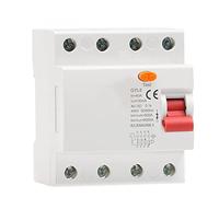 Air switches GYL8 3Phase+N Electromagnetic Differential Breaker Switch 4P 25A 40A 63A 1Pcs (Color : 100ma, Size : 4P 63A)