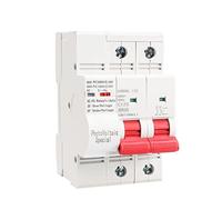 Air switches GYRD9L-PV Automatic Reclosing Miniature Circuit Breaker for Photovoltaic System 6KA Over Under Voltage Protection 63A-125A 1Pcs (Size : 2P 125A)