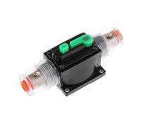Air switches in-Line Manual Reset Circuit Breaker Car Stereo for Audio Fuse 12V/24V/32V 100A 80A 60A 15A 10A (Color : Violet)