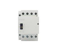 Air switches MCH8-63M 4P 63A 220V/230V 50/60HZ Rail Household ac Modular contactor with Manual Control Switch 1Pcs (Color : 2no 2nc)