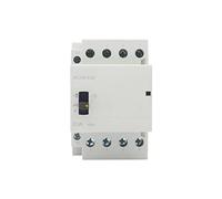 Air switches MCH8-63M 4P 63A 220V/230V 50/60HZ Rail Household ac Modular contactor with Manual Control Switch 1Pcs (Color : 4no)