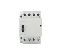 Air switches MCH8-63M 4P 63A 220V/230V 50/60HZ Rail Household ac Modular contactor with Manual Control Switch 1Pcs (Color : 4nc)