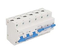 Air switches Micro AC Circuit Breaker, Manual Circuit Breaker 400V PVC Leakage Protection 10KA for Skyscrapers (Color : #1)