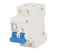 Air switches Mini Circuit Breaker 2P DIN Rail Mount Switch Circuit Breaker 6000A Breaking Capacity 400V 32A DZ47?63 C32