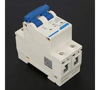 Air switches Mini Circuit Breaker, Electroplated Rustproof Miniature Breaker Easy Installation for Bus Box for Solar for Power Generation System (Color : 20a)