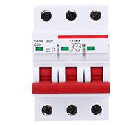 Air switches Miniature Circuit Breaker Circuit Breaker 3 Poles Air Circuit Breaker Din Rail Mount 400VAC 40A/50A/63A (Color : 50A)