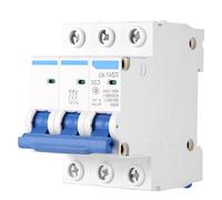 Air switches Miniature Circuit Breaker Fireproof DZ47-63?Mini Circuit Breaker for Combiner Box Solar Power Generation (Color : 20a)