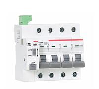 Air switches Rail GYM9 4P with Autoreclose Device Automatic Reset Circuit Breaker Smart Home 63A MCB Auto Recloser 1Pcs (Color : 4pmcb40a, Size : GRD9M-R-AC220-Switch)