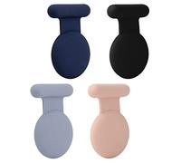 Air-Tag Case Hidden for Apple Air-Tags,Silicone Case for Kids Elderly Clothing,Can be well hidden. (Pro,Black&Blue&Grey&Pink)