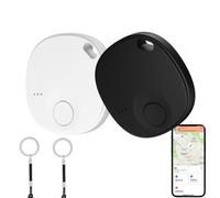 Air Tag Tracker Bluetooth Item Finder,2 Pack Key Finder Locator Compatible with Apple Find My,IP67 Waterproof, Replaceable Battery,Tracking Tag for Keys, Suitcase, Bag, Wallet(iOS Only)