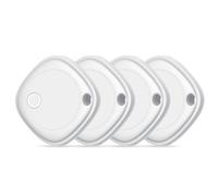 Air Tag Tracker Bluetooth Item Finder - 4 Pack,Key Finder Locator Compatible with Apple Find My (iOS Only), IP67 Waterproof, Replaceable Battery,Tracking Tag for Keys, Suitcase, Bag, Wallet