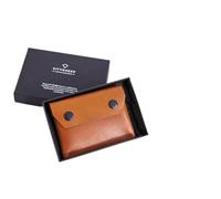 Air Tag Wallet, AirTag Wallet for Men, AirTag Card Holder, Leather Small Slim Minimalist Wallet with AirTag holder, Vegetable Tanned Leather Card Case, Real Leather Travel Wallet, HandMade Men Gift