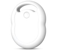 Air Tags-1 Pack, Key Finder Works with Apple Find My(iOS only), Replaceable Battery, GPS Tracker Tag, Bluetooth Locator for Luggage, Bags, Keys, Bike, White-1 Pack