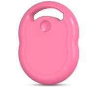 Air Tags-1 Pack, Key Finder Works with Apple Find My(iOS only), Replaceable Battery, GPS Tracker Tag, Bluetooth Locator for Luggage, Bags, Keys, Bike, Pink-1 Pack