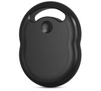 Air Tags-1 Pack, Key Finder Works with Apple Find My(iOS only), Replaceable Battery, Water-Resistant, GPS Tracker Tag, Bluetooth Locator for luggage, bags, keys, bike, Black-1 Pack