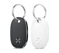 Air Tags-2 Pack, Bluetooth Tracker Works with Apple Find My APP (iOS Only), Keys Finder and Item Locator for Luggage, Backpack, Suitcases, Replaceable Battery, IP67 Waterproof Tracking Tag