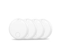 Air Tags-Android Smart Tag, Bluetooth Tracker, Compatible with Google's ‘Find My Device’ App (Android Only) for Keys, Luggage, Backpacks, Purses, and Other Items (White, 4 Pack)