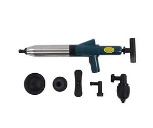 Air Toilet Plunger, High Pressure Air Power Drain Blaster Gun, Stainless Steel Pneumatic Drain Unblocker, Pipe Unclogging Tool for Sink Bath Toilet Wastepipe