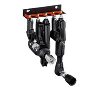 Air Tool Organizer - Carbon Steel | Power Tool Organizer, Air To-ol - | Garage And Storage With Five 1/4-Inch Mounting Slots For Home, Workshop, And Workshop Tools