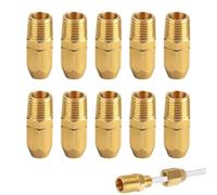 Air Tool Parts Accessories, Quick Change Plug and Coupler Kit, Anti Metal Construction, Maximum Performance System, Secure Locking Mechanism, Workshop Equipment, Gold Tone