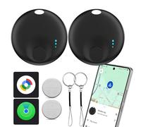 Air Tracker for Android or iOS,Dual System Air Tracker Tags,Compatible with iOS Find My or Google Find Hub App,Smart Tracking Tag,Item Locator for Keys,Luggage,Backpack,Bags and More