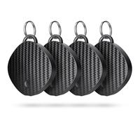 Air Tracker Tag for Apple 4-Pack, Item Finders for Keys, Wallets, Pets, Item Locator, Worldwide Key Finder Tracking Tags Works with "Find My" App (iOS Only)
