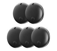 Air Tracker Tag, IP67 Waterproof Bluetooth Tracker, Keychain Finder, Item Locator for Bags, Backpacks, Luggage, Pets, Wallets (Android Only Black-5)
