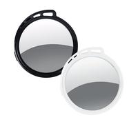 Air Tracker Tag, Item Finder Bluetooth Smart Tracker Tags Works with Apple Find My App (iOS Only) (2pcs White&Black)