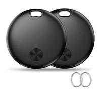 Air Tracker Tag Item Finder, Compatible with Apple Find My APP (iOS Only), IP67 Waterproof, Replaceable Battery, Suitable for Luggage, Bags, Wallets, Backpacks, Keys Tracking Tag -2Pack (weTag mini)
