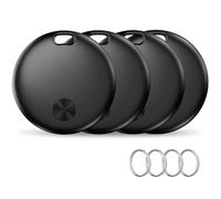 Air Tracker Tag Item Finder, Compatible with Apple Find My APP (iOS Only), IP67 Waterproof, Replaceable Battery, Suitable for Luggage, Bags, Wallets, Backpacks, Keys Tracking Tag -4Pack (weTag mini)