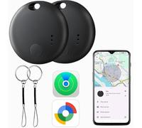 Air Tracker Tags for Android or iOS,Dual System Smart Tags,Keys Finder and Item Locator for Keys,Smart Tracking Tag,Compatible with iOS Find My or Google Find Hub App,Luggage,Backpack,Bags and More