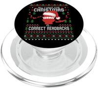 Air Traffic Control Christmas ATC Tower Ugly Xmas Sweater PopSockets PopGrip for MagSafe