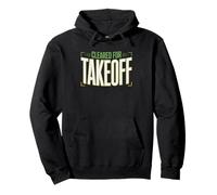 Air Traffic Controller Cleared Takeoff Funny Atc Joke Humor Pullover Hoodie