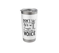 Air Traffic Controller Design for Airport - Controller Voice Stainless Steel Insulated Tumbler