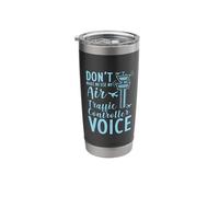 Air Traffic Controller Design for Airport - Controller Voice Stainless Steel Insulated Tumbler