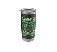 Air Traffic Controller Radar Flight Control Stainless Steel Insulated Tumbler
