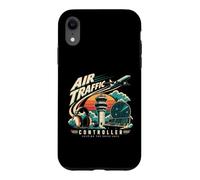 Air Traffic Controller Retro Radar Tower Aviation ATC Case for iPhone XR