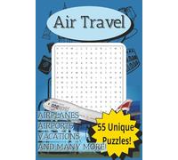 Air Travel: 6x9 Word Search | Aviation | Travel | Adult Puzzle Book