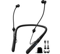 Air Tube Bluetooth Headphones with 28Hour Playtime,Emf Free Earbud for Radiation Protection,Anti Emf Headphone with LED Display, High Audio Quality,Mic and Control,Airtube Earphone for Sleep,Work,Gym