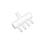 Air Tube Branch Air Pump Connection Air Pump Airflow Branch Branch Outlet Valve For Aquarium Water Tank Series For Aquarium Series White Reusable PlasticDurability