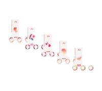 air up® Flavour Pod Set - 5 Flavours: 3x Peach, 3x Wild Berry, 3x Cherry, 3x Apple, 3x Watermelon (15 Pods) - Flavours up to 75L of Water - For original air up® water bottle