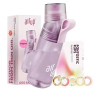 AIR UP® water bottle Twist Pro Lavender starter set with pods in 5 flavours I 600ml drinking bottle with sugar-free flavouring I dishwasher-safe, BPA-free in Purple