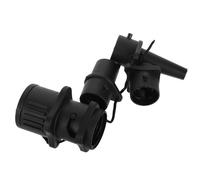 Air Valve Adapter for Sup Paddle Board and Kayak Black Plastic