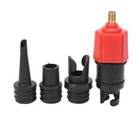 Air Valve Adapter, Universal Schrader Valve Pump Converter for Inflatable Boats Paddle Boards High-Flow Compatibility for Outdoor Enthusiasts Water Sports Camping Home Use