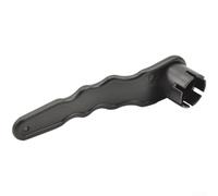 Air Valve Wrench, 6/8 Tooth Spiral Key for Inflatable Boat for KAYAK Paddleboard, Ergonomic ABS Tool with Directional Indicators(Black Six-tooth)