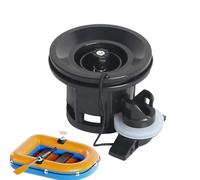 Air Valves, 8-Hole Density Replacement Parts, Seals for Inflatable Boat Valves, for Camping, Outdoor Activities on Lakes, Rivers, Beaches and Ice Surfaces