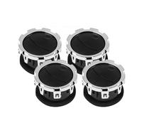 Air Vent 2/4pcs AC Air Duct Vent Air Conditioning Outlet DC3Z19893BA 8C3Z19893BA For F250 F350 F450 F550 For Super Duty Console Vent(4pcs Black)