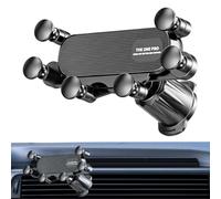 Air Vent Car Phone Holder | Stable Silent Mount Stand | Cell Phone Holder Car | Ideal For Auto Dashboard Truck Taxi Driving Navigation GPS Viewing Calls Calling Video Recording Road