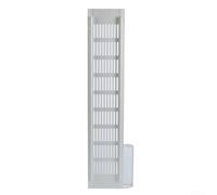 Air Vent Cover, Aluminium Radiator Cupboard Wardrobe Air Vent Grille Ventilation-Cover(80x200mm)