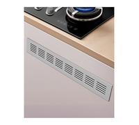Air Vent Cover，，Aluminum Vent Covers for Radiators & Doors - 60x400mm Air Grille for Cabinets, Wardrobes & Shoe Storage, Durable Interior Ventilation Solution